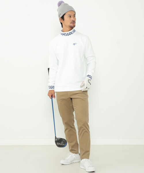 BEAMS GOLF 「BEAMS GOLF」 長袖Tシャツ LARGE ブラック メンズ