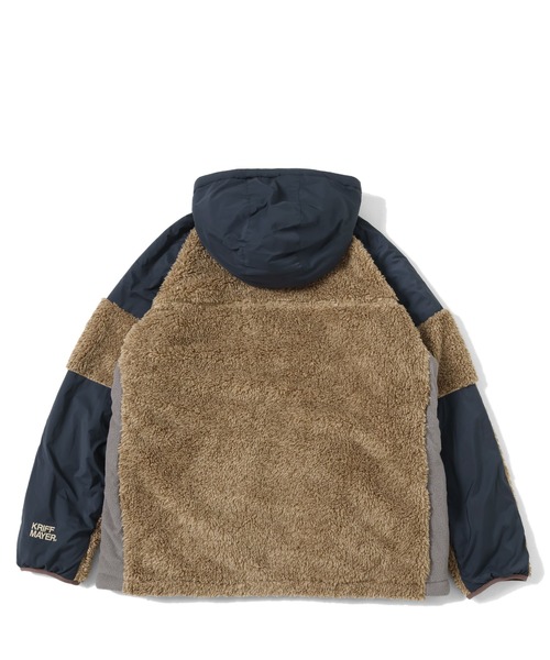 「KRIFF MAYER」 ジップアップブルゾン MEDIUM ダークブルー メンズ_画像6