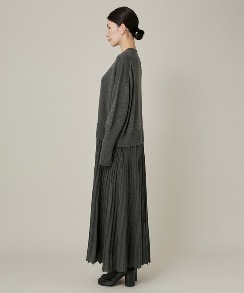 Curensology（カレンソロジー） ニットワンピース 38 ブラック