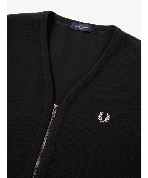 FRED PERRY カーディガン ブラック　L 楽天市場】フレッドペリー FRED PERRY カーディガン メンズ V