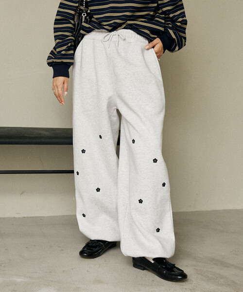PUBLUX（パブリュクス） スウェットパンツ ジャージ MARY QUANT