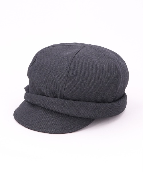 CA4LA キャスケット ALL LEATHER CORDEL 7(ONESIZE BLACK): キャスケット｜帽子通販
