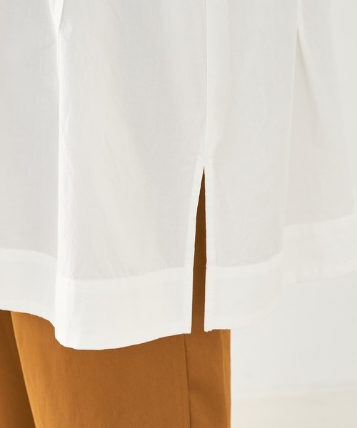 collex（コレックス） ブラウス シャツ タックフリルブラウス