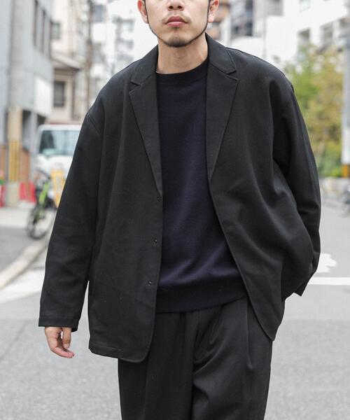 EKAL（エカル） コート ジャケット ウールライクジャケット メンズ