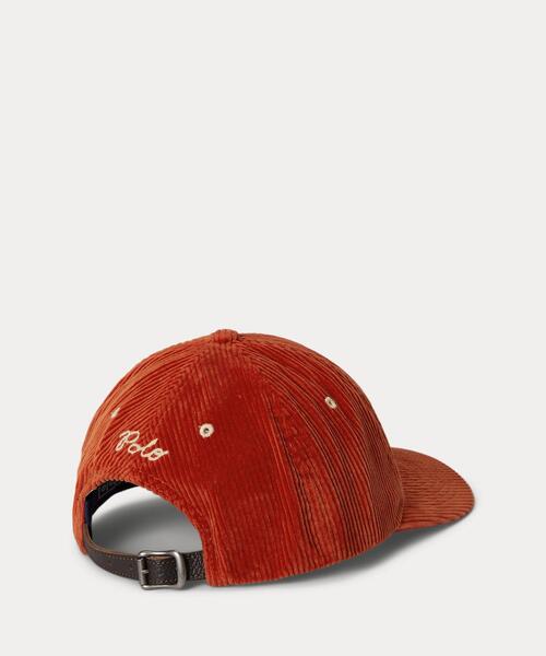 [値下げしました]POLO コーデュロイブラウンキャップ POLO RALPH LAUREN（ポロ ラルフ ローレン）の「コーデュロイ