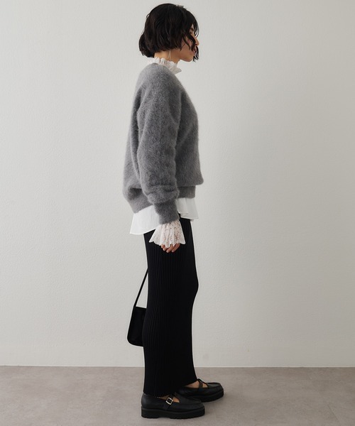 Whim Gazette（ウィム ガゼット） ニット セーター ファークループル