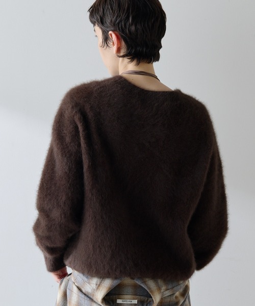 Whim Gazette（ウィム ガゼット） ニット セーター ファークループル