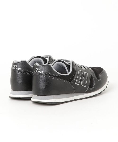 「New Balance」 ローカットスニーカー 26cm ブラック メンズ_画像2