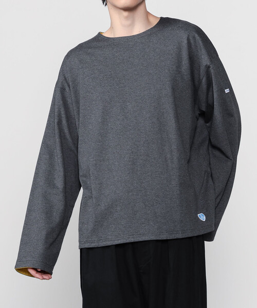 ORCIVAL（オーシバル） tシャツ | コットン天竺 ボートネックプル
