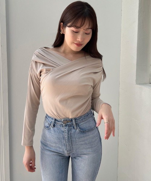 Her lip to 長袖カットソー M ホワイト レディース : ZOZOTOWN Yahoo
