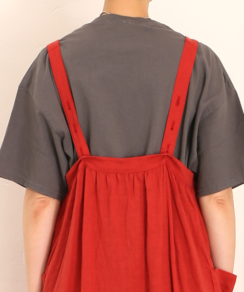 journal standard luxe キュプラタフタフリーフェイワンピース feepur（フェピュール） ワンピース タフタティアードワンピース
