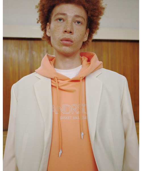 ＆RSON（アンダーソン） パーカー STANDARD LOGO HOODIE メンズ 