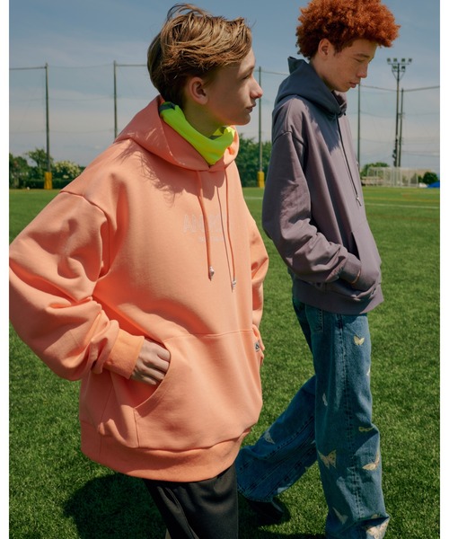＆RSON（アンダーソン） パーカー STANDARD LOGO HOODIE メンズ 
