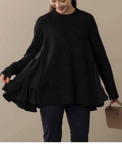 Sono（ソーノ） ニット セーター 「SONO/ソーノ」サイドティアード