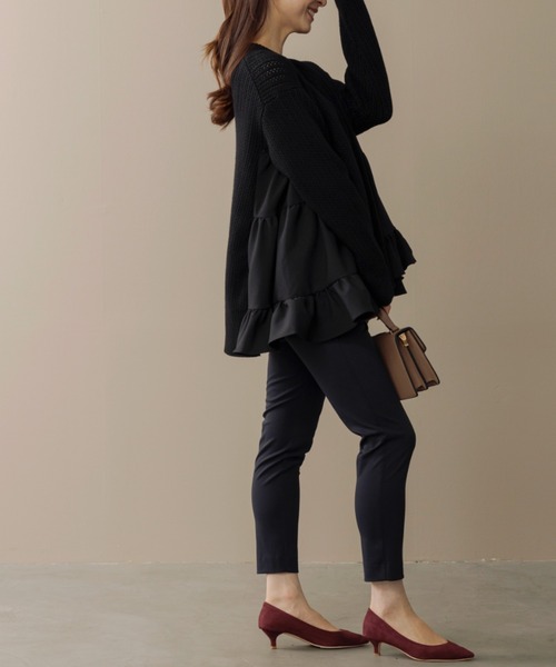 Sono（ソーノ） ニット セーター 「SONO/ソーノ」サイドティアード