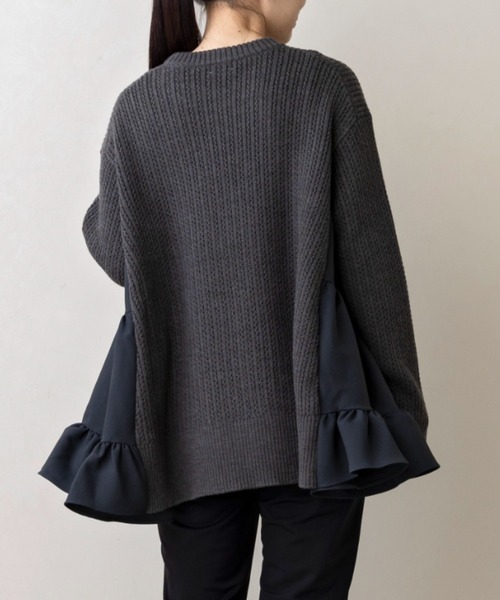 Sono（ソーノ） ニット セーター 「SONO/ソーノ」サイドティアード