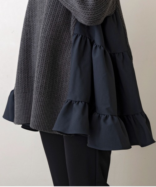 Sono（ソーノ） ニット セーター 「SONO/ソーノ」サイドティアード