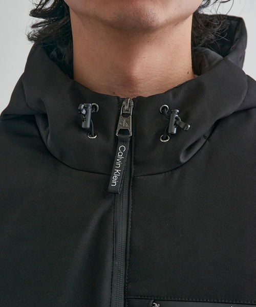 ジャケット・アウター   HOODED STRETCH JACKET Calvin Klein（カルバン・クライン） コート ジャケット 「Calvin