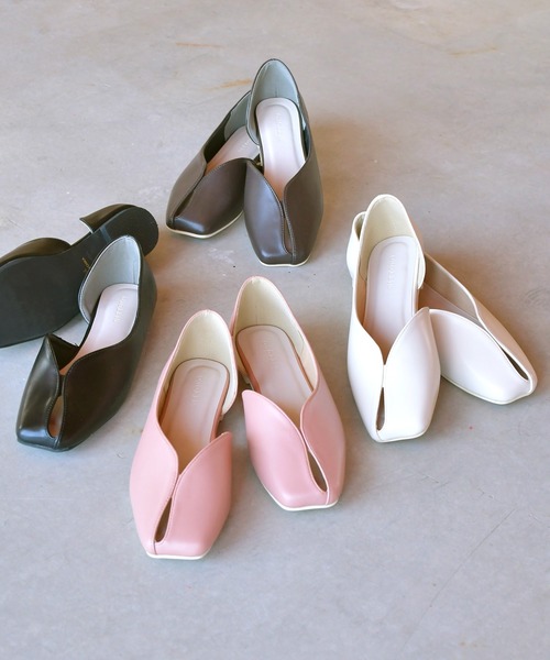 「BITTOKO」 フラットパンプス SMALL ライトベージュ レディース_画像7