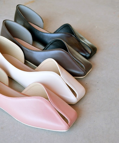 「BITTOKO」 フラットパンプス SMALL ライトベージュ レディース_画像8