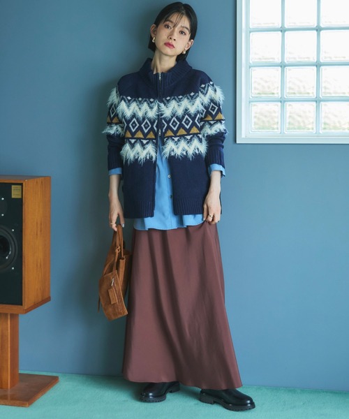 DOUX ARCHIVES（ドゥアルシーヴ） ニット セーター ノルディック柄