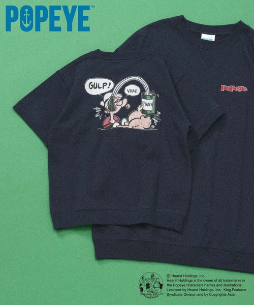 GLOBAL WORK（グローバルワーク） トレーナー POPEYE(TM)/スウェット