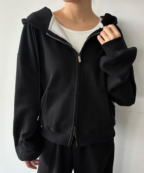Ampirula セットアップ フード付きパーカー ワイドパンツ セットアップ