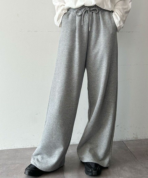 Ampirula セットアップ フード付きパーカー ワイドパンツ セットアップ