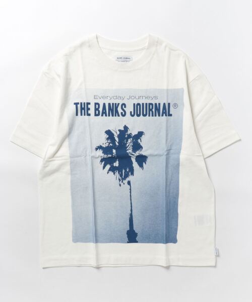 「BANKS」 半袖Tシャツ SMALL ブルー メンズ_画像3