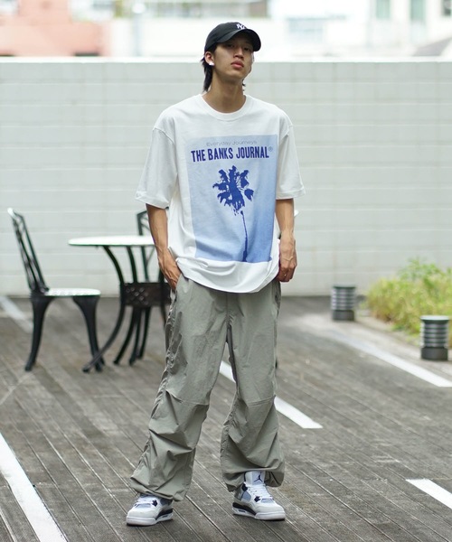 「BANKS」 半袖Tシャツ SMALL ブルー メンズ_画像8