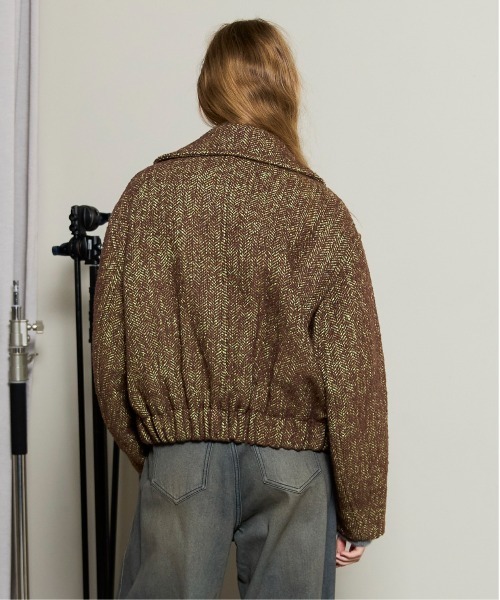 ブルゾン アウター Trench Blouson / トレンチブルゾン レディースの画像