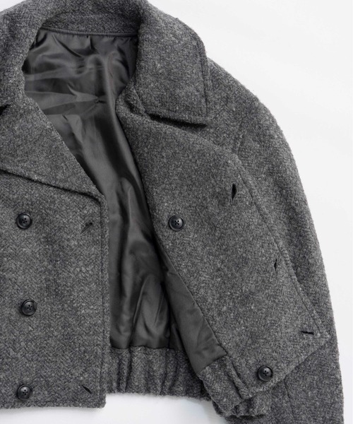 ブルゾン アウター Trench Blouson / トレンチブルゾン レディースの画像