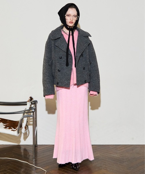 ブルゾン アウター Trench Blouson / トレンチブルゾン レディースの画像