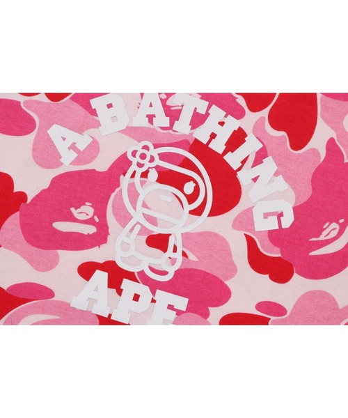 A BATHING APE（アベイシングエイプ） tシャツ ABC CAMO COLLEGE BABY