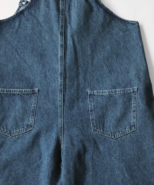 antiqua（アンティカ） オーバーオール M インディゴブルー レディース