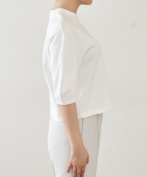 「Whim Gazette」 半袖Tシャツ FREE オフホワイト レディース_画像3