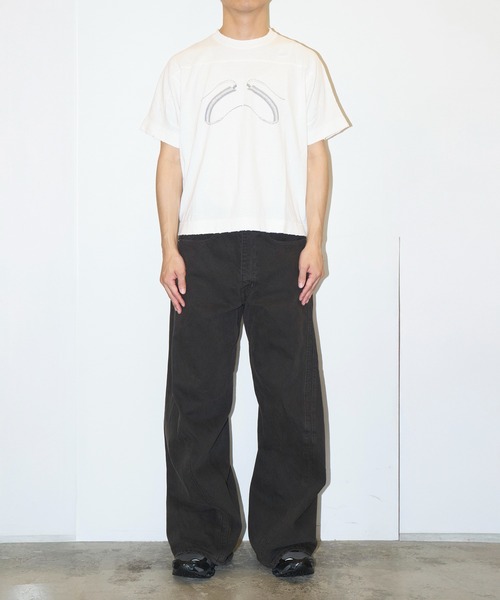JIAN YE（ジェンイェ） tシャツ 25 TEE × jinjinneedle メンズ