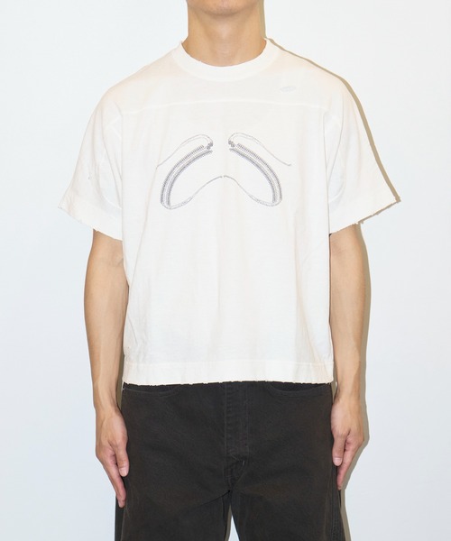 JIAN YE（ジェンイェ） tシャツ 25 TEE × jinjinneedle メンズ