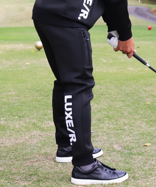 スウェットパンツ ジャージ (RM)「LUXE/R GOLF」ストレッチ スポンジ
