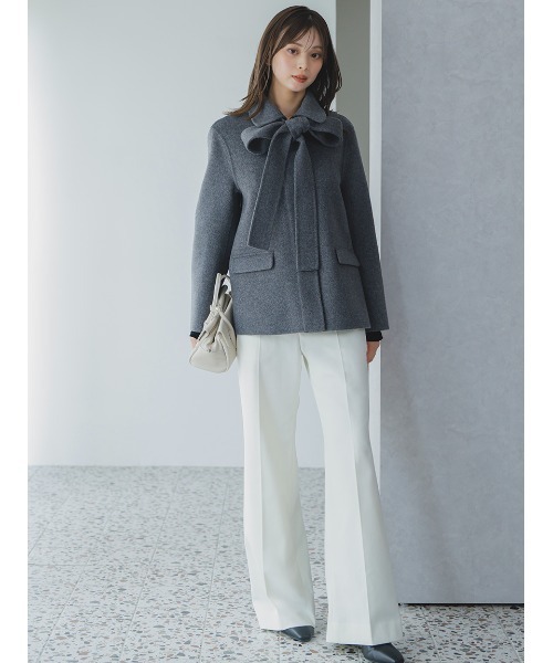 SNIDEL（スナイデル） スラックス パンツ ハイウエストワイドパンツ