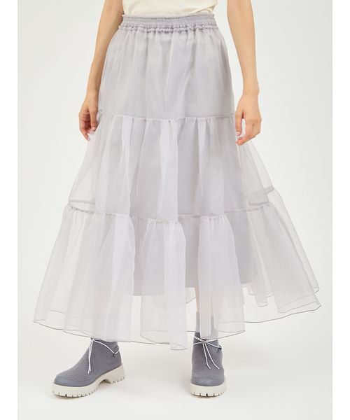 emmi スカート チュールボリュームシアースカート : ZOZOTOWN Yahoo!店