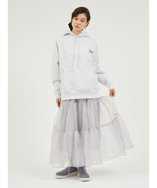 emmi ロング スカート チュールボリュームシアースカート : ZOZOTOWN