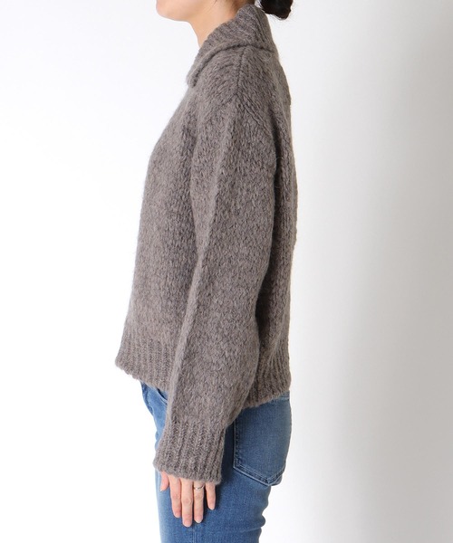 TRICOTS JEAN MARC ニット セーター CLAUDIAオープンカラーニット