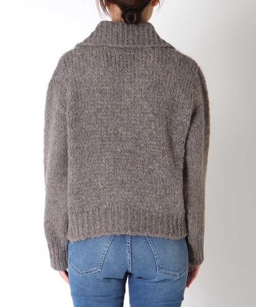 TRICOTS JEAN MARC ニット セーター CLAUDIAオープンカラーニット