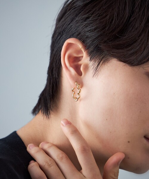 Jouete（ジュエッテ） ピアス 「ラップピアス」 ツイスト レディース