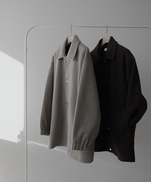 「remer」 コート SMALL モカ メンズ_画像2