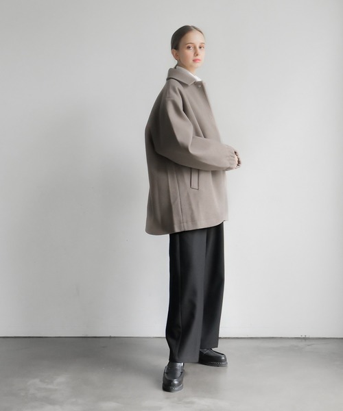 「remer」 コート SMALL モカ メンズ_画像6