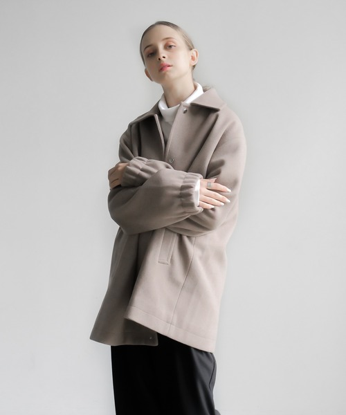 「remer」 コート SMALL モカ メンズ_画像9