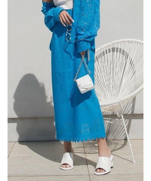 「LILY BROWN」 タイトスカート 0 ブラック レディース_画像3