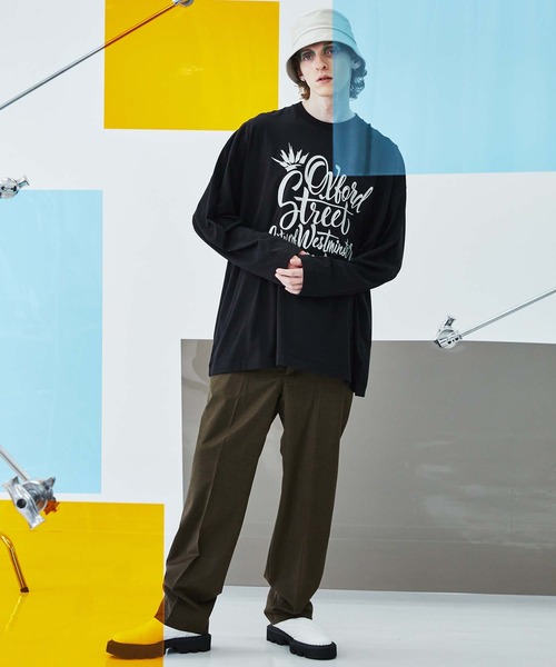 MAISON SPECIAL（メゾンスペシャル） 長袖Tシャツ 1 ホワイト メンズ